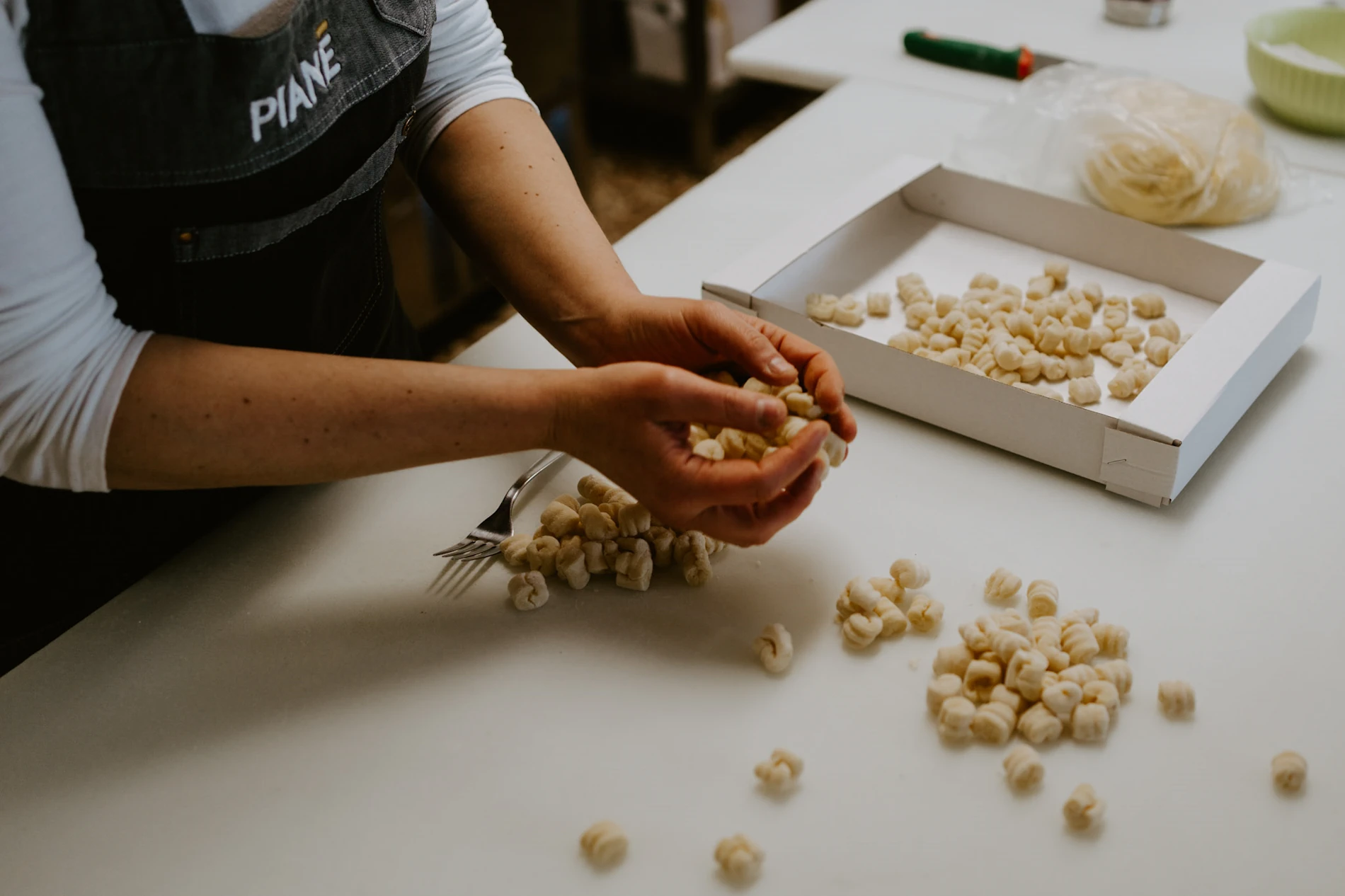 Pianē pasta fresca senza glutine a Pianello Val Tidone